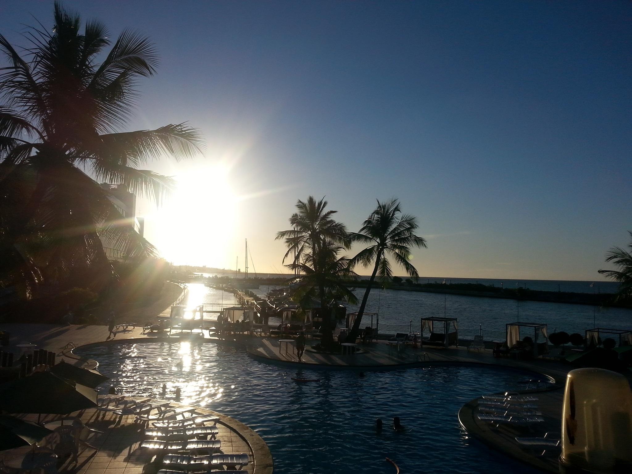 Marina Park Hotel フォルタレザ エクステリア 写真 Sunset at the Sheraton Maldives Resort & Spa