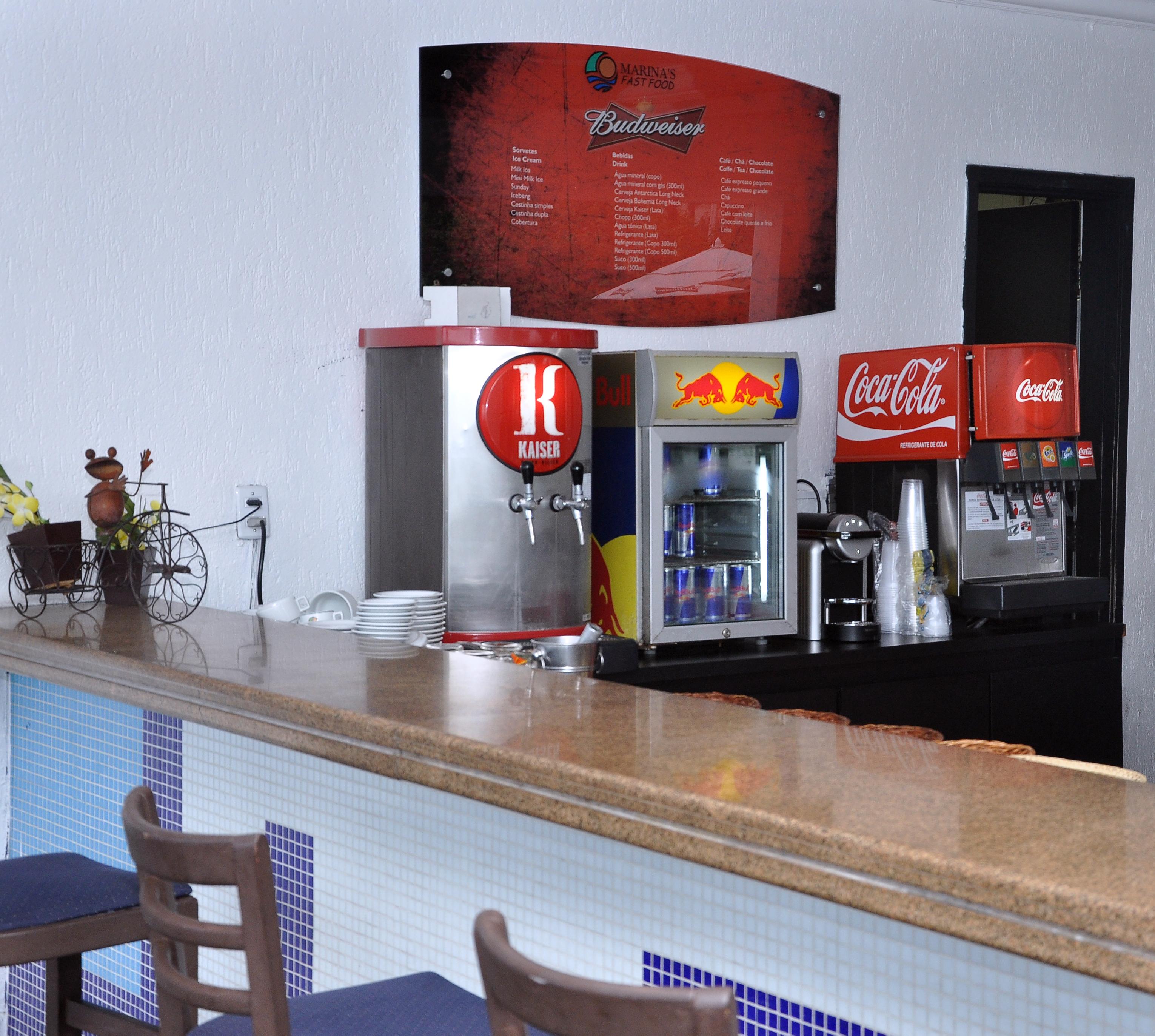 Marina Park Hotel フォルタレザ エクステリア 写真 A 3D rendering of a bar
