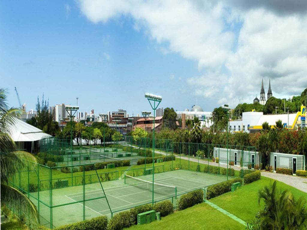Marina Park Hotel フォルタレザ エクステリア 写真 Tennis courts at the club